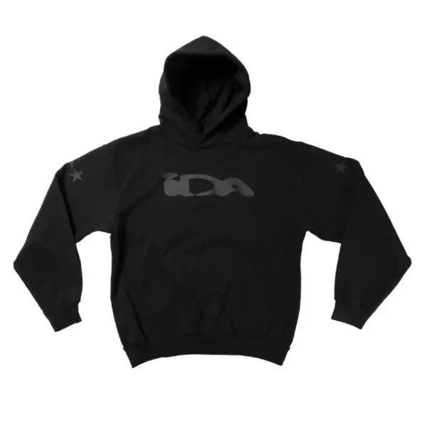 All Black IDA Supply Logo Pullover Hoodie
