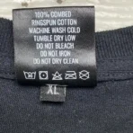 Black IDA Supply North West London Short Sleeve Tee Tag