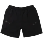 Black IDA Supply OG Logo Printed Shorts