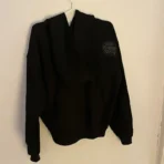 Black IDA Supply OG Logo Zip-Up Hoodie Back