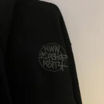 Black IDA Supply OG Logo Zip-Up Hoodie Side