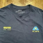 Black IDA Supply Pro Team Short Sleeve T-shirt Front