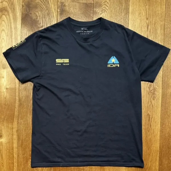 Black IDA Supply Pro Team Short Sleeve T-shirt