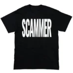 Black IDA Supply Scammer Short Sleeve T-shirt