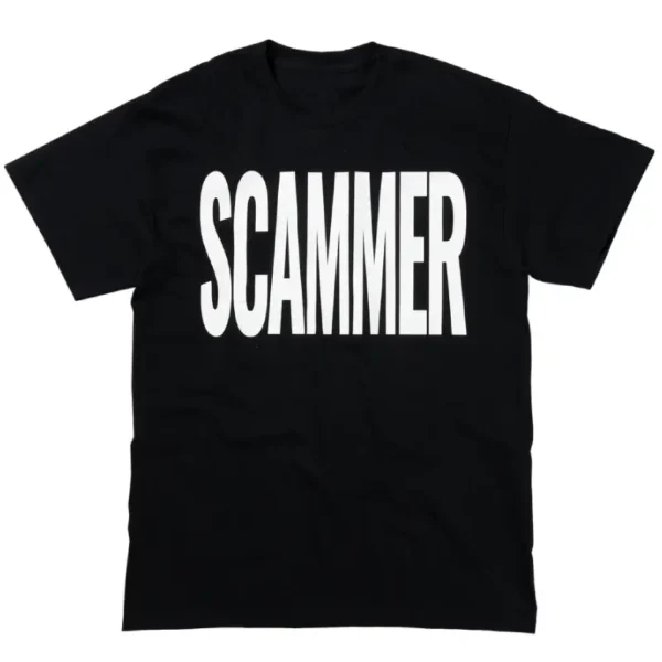 Black IDA Supply Scammer Short Sleeve T-shirt