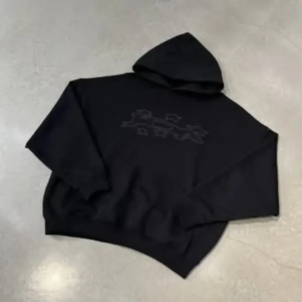 Black IDA Supply Stars Pullover Hoodie