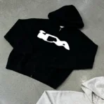 Grey and Black IDA Supply Zip-Up Hoodies - Image 5