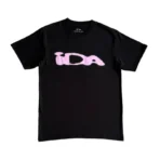Black/Pink IDA Supply Classic Logo Short Sleeve Tee