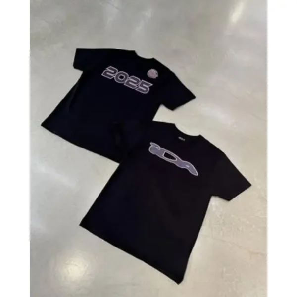 Black/Purple IDA Supply OG Logo Short Sleeve Tee