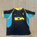 Black-Yellow IDA Supply Sports Football T-shirt