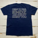 Navy Blue IDA Supply Went To Your Endz Tee Back