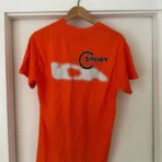 Orange IDA Supply Sports London Short Sleeve Tee Back