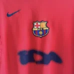 Red IDA Supply x Nike FC Barcelona Jersey Front