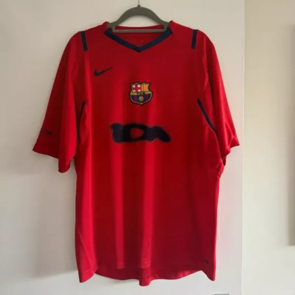 Red IDA Supply x Nike FC Barcelona Jersey