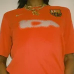 Red IDA Supply x Nike FC Barcelona Short-Sleeve Tee Front