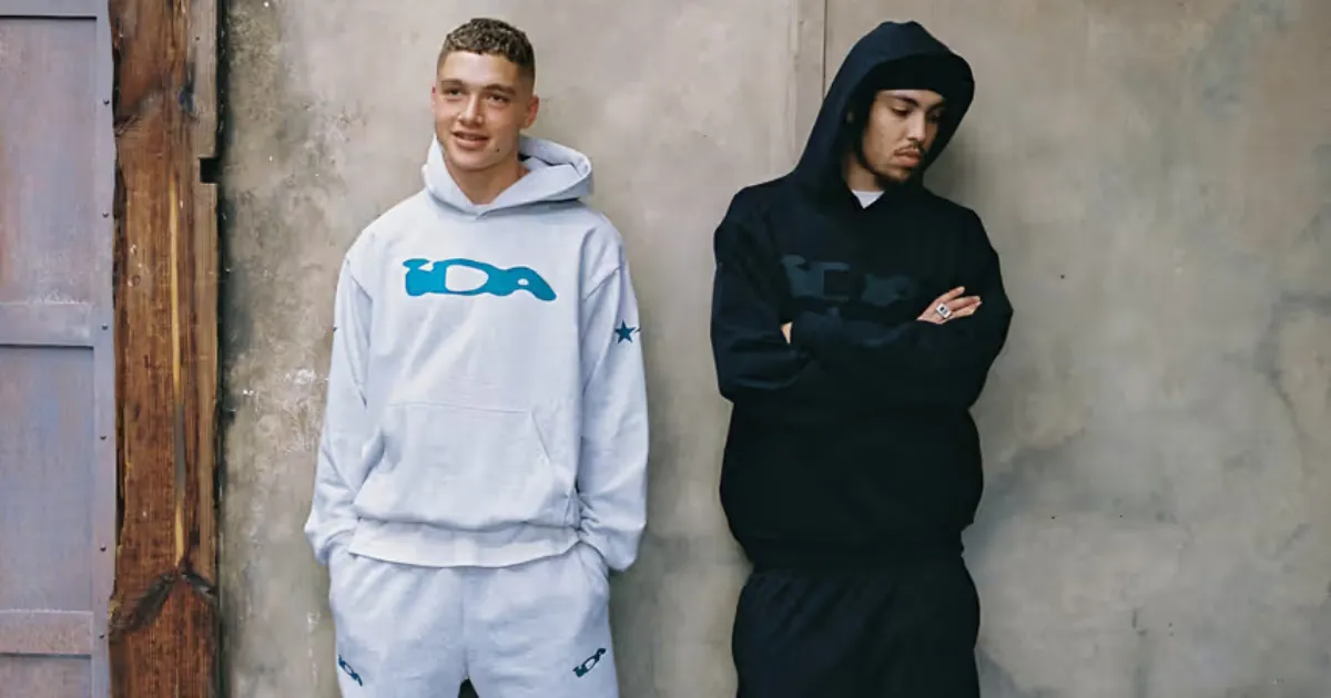 IDA sply zip hoodie DARK GREY Buy Grey And Black IDA Supply Zip-Up