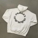 White IDA Supply Halo Bakra Pullover Hoodie Back