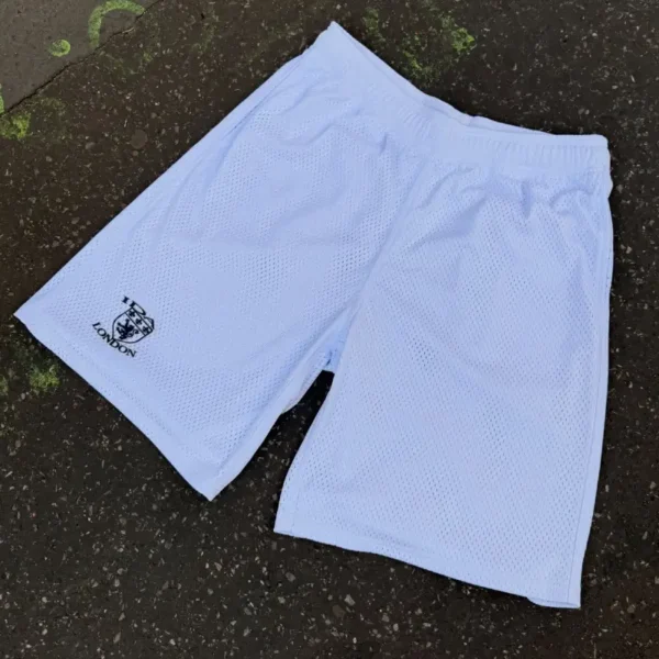 White IDA Supply London Mesh Shorts