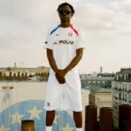 White IDA Supply London Mesh Shorts Back