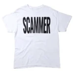 White IDA Supply Scammer Short Sleeve T-shirt