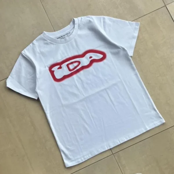 White/Red IDA Supply OG Logo Short Sleeve Tee