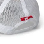 White/Red IDA Supply Reflective Cap Back