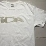 White/Silver IDA Supply OG Logo T-Shirt Front