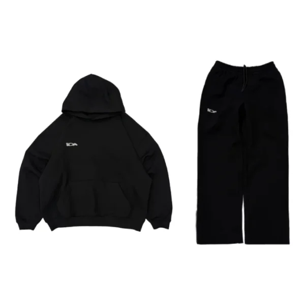 Black IDA Supply Logo Pullover Tracksuit