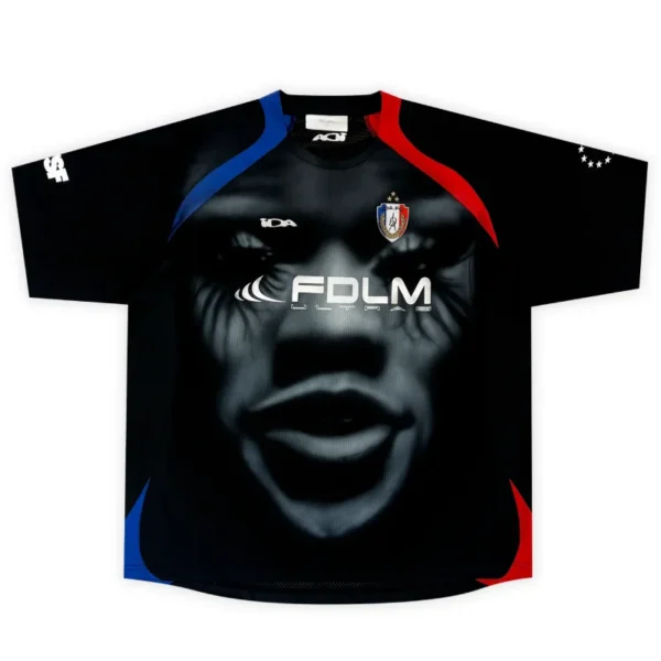 Black IDA Supply x Mattia 004 Short Sleeve Jersey