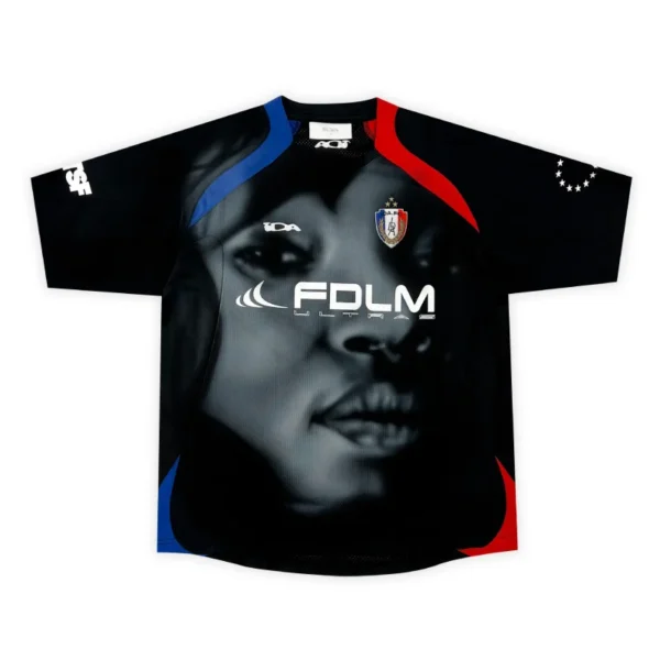 Black IDA Supply x Mattia 005 Short Sleeve Jersey