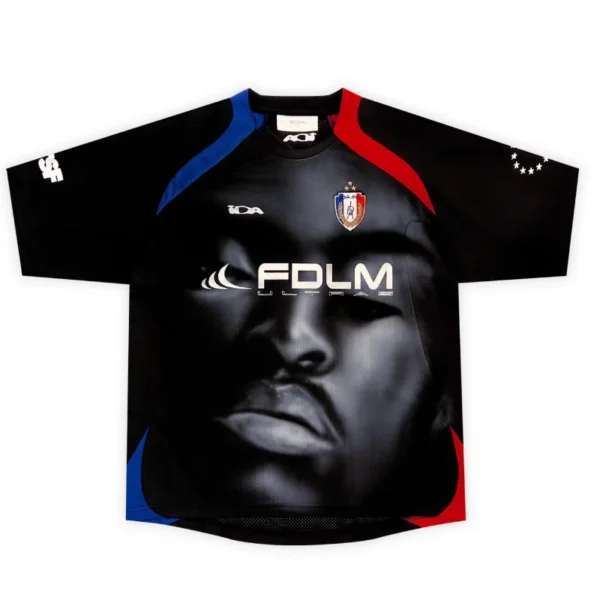 Black IDA Supply x Mattia 007 Short Sleeve Jersey