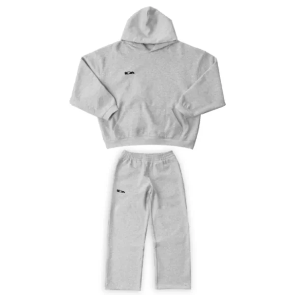 Heather Grey IDA Supply Logo Pullover Tracksuit