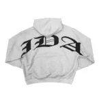 Heather Grey IDA Supply V3 Pullover Hoodie Back