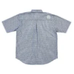 Light Blue IDA Supply Preston Button-Up Shirt Back