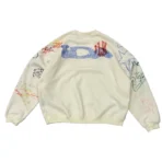 White IDA Supply Leavers Re Issue Crewneck Sweater Back