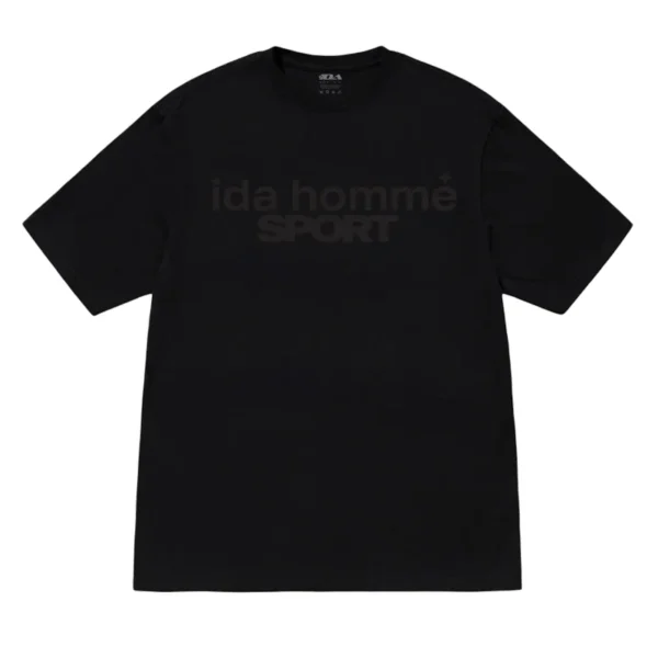 Black IDA Supply Homme Sport Short Sleeve Tee