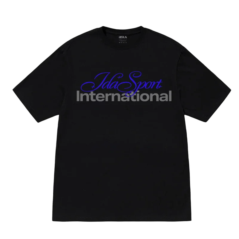 Black IDA Supply International Sport T-shirt