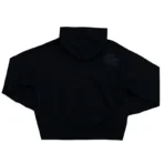 Black on Black IDA Supply Zip-Up Hoodie Back