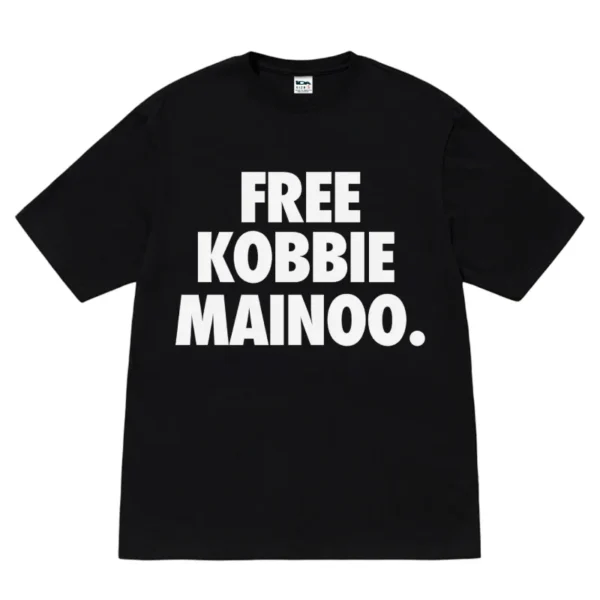Black IDA Supply Free Kobbie Mainoo T-shirt