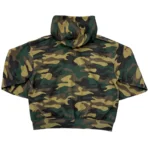 Camo IDA Supply Double Zip-Up Hoodie Back