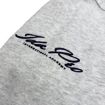 Grey IDA Supply Highgate Pullover Hoodie Sleeve