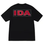 Black IDA Supply Fuck EM Short Sleeve Tee Back