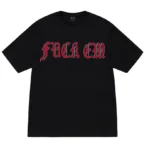 Black IDA Supply Fuck EM Short Sleeve Tee