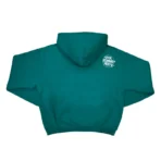 Green IDA Supply Chain Stitch Zip-Up Hoodie Back