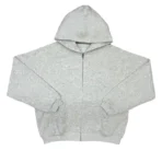 Grey IDA Supply Chain Stitch Zip-Up Hoodie