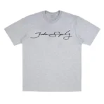 Grey IDA Supply SCRIPT Short Sleeve Tee